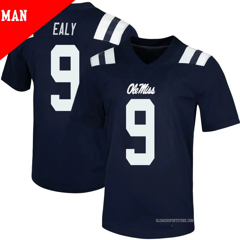 Men's #9 Jerrion Ealy Ole Miss Rebels Game Navy Untouchable Football Jersey Men's #9 Jerrion Ealy Ole Miss Rebels Game Navy Untouchable Football Jersey