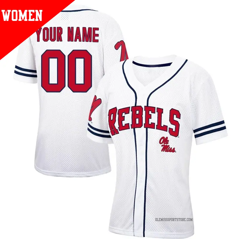 Rebels Custom Baseball Jersey