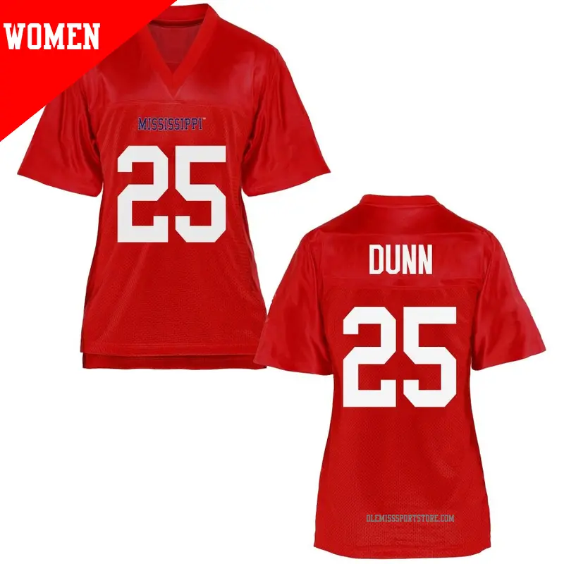 Women's #25 Maison Dunn Ole Miss Rebels Game Cardinal Football College Jersey Women's #25 Maison Dunn Ole Miss Rebels Game Cardinal Football College Jersey